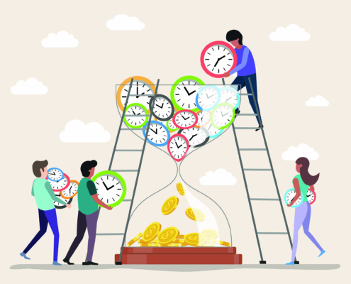 aika muuttuu rahaksi