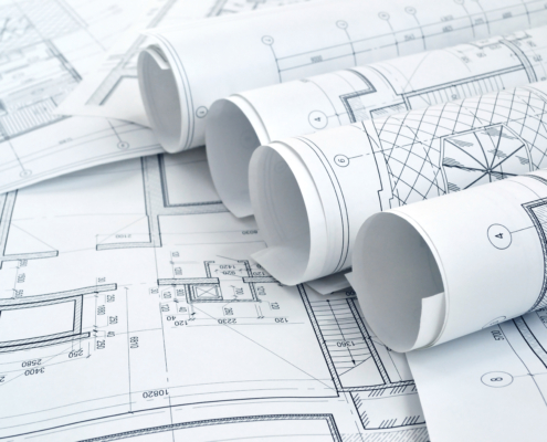 piirustusrullia vierekk&auml;in