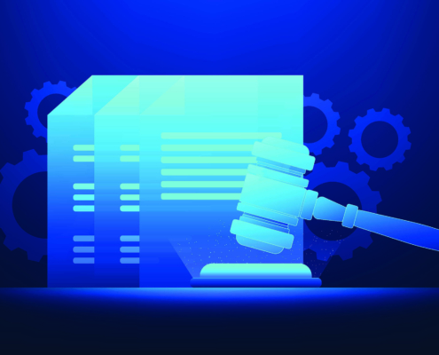 Tuomarin vasara ja digitaaliset asiakirjat